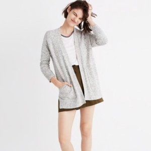 Heathered gray madewell cardigan
